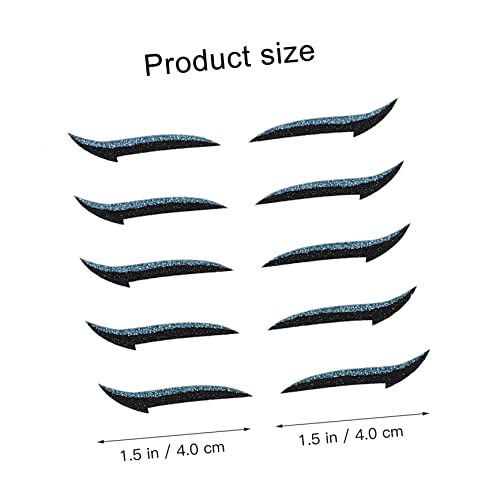 Parches para doble párpado 40 pares FOMIYES miniatura 2