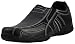 Skechers USA Men's Diameter-Nerves Slip-On Loafer,Black Leather,12 M US