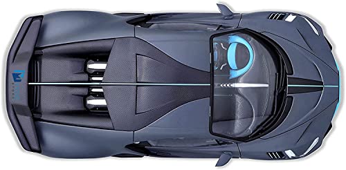 Image of 1 /32 Buggatti Divo Model Car with Box, Zinc Alloy Pull Back Toy car with Sound and Light for Kids Boy Girl Gift?Colors as Per Stock? (Buggatti Divo)