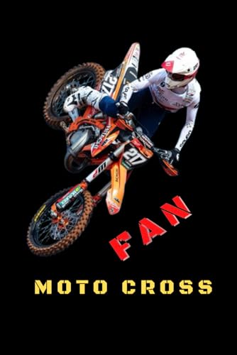notebook motocross, for motorcycle enthusiasts and motocross fans, 100 lined pages: To note daily performances, mileage covered, and to remember all the trips