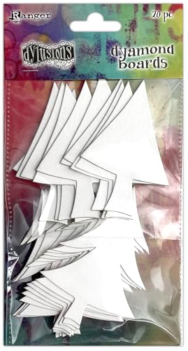 Dyan Reaveley Dylusions Dyamond Boards-Trees Small