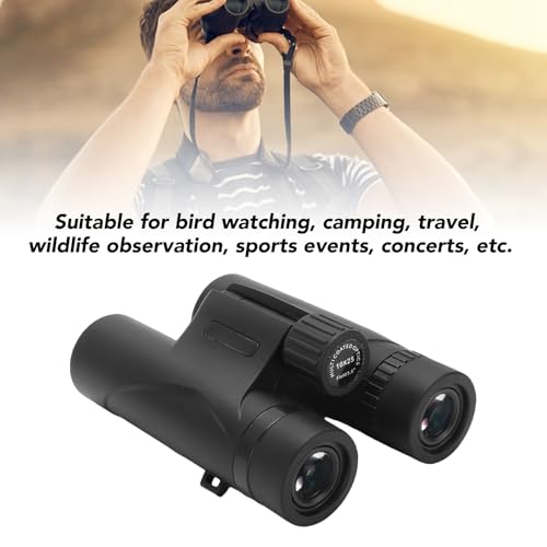 Binoculares plegables de bolsillo 10x25 HD miniatura 3
