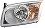 Garage-Pro Headlight for DODGE CALIBER 07-12 LH Assembly Halogen