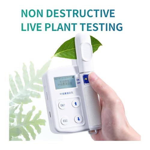 Chlorophyllomètre numérique portable écran LCD analyseur de feuilles YT-YB