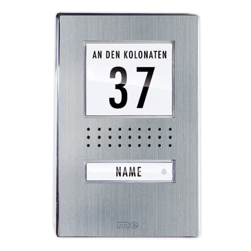 M-e modern-electronics ADV 110.1 EG Tuersprechanlage Kabelgebunden Außeneinheit 1 Familienhaus Edel Cover