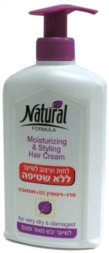 Natural Formula Hair Cream Classic Jojoba, Pro-Vitamin B5 - 400 ml by Natural Formula