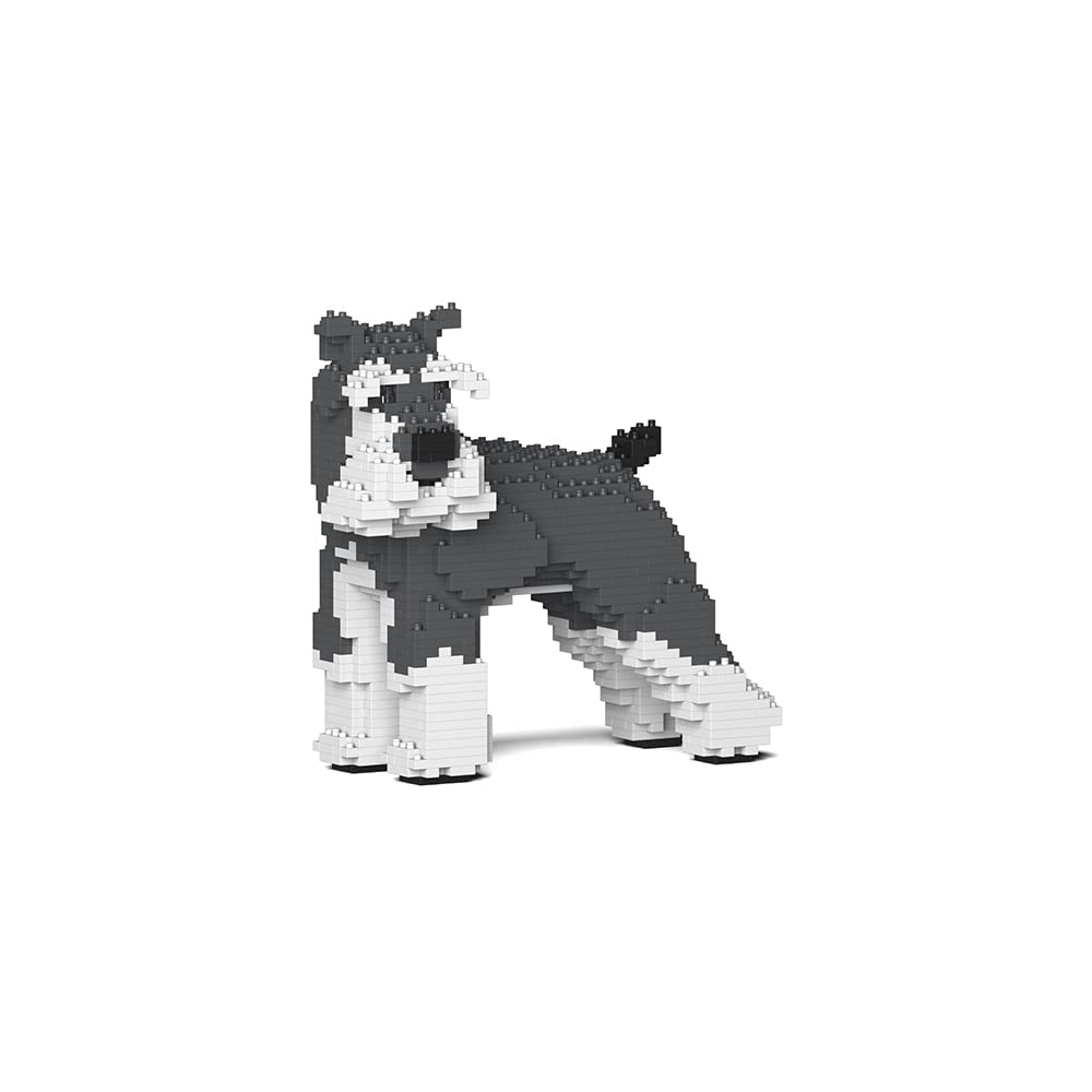 JEKCA Border Collie – Kit De Construcción Con Más De 890 Piezas, Escultura De Ladrillos De 25,6 Cm, Ideal Para Decorar Y Regalar