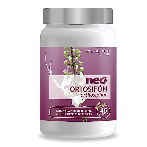 NEO | Extracto Seco de Hojas de Ortosifón | 45 cápsulas de 200 mg | Depurativo Natural Efecto Detox | Ayuda a Eliminar Toxinas | Complemento Alimenticio