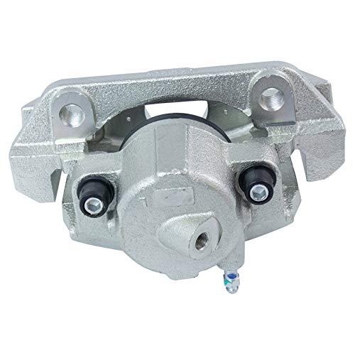 Image of TRQ Front Brake Caliper Set Brake Hose Compatible with 2001-2007 Ford Escape 2001-2006 Mazda Tribute 2005-2007 Mercury Mariner