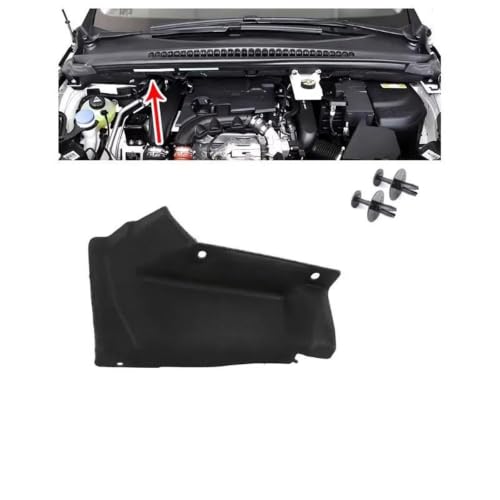 Coussin isolant capot pour Peugeot 3008 T84 2008-2016 côté gauche - 3