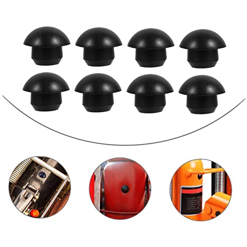 Image of Uonlytech Floor Jack Plugs 0.51 Inch Hydraulic Oil Filler Plugs Rubber Bung for Engine Hoist Vehicle Lift Sealing Replacement Pack of 20