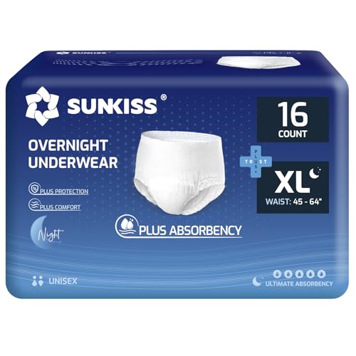 SUNKISS TrustPlus Inkontinenz Pants für Erwachsene, Saugfähige...
