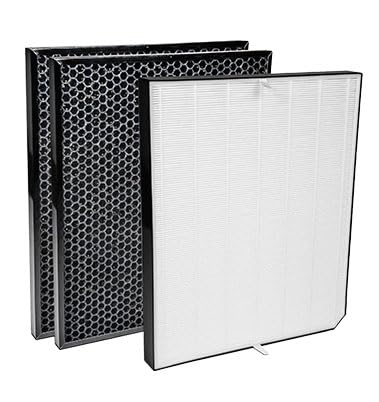 Genuine AirDoctor AD3000/3500 1 Year Replacement Filter Pack. Includes 2 Premium Carbon/VOCs w...
