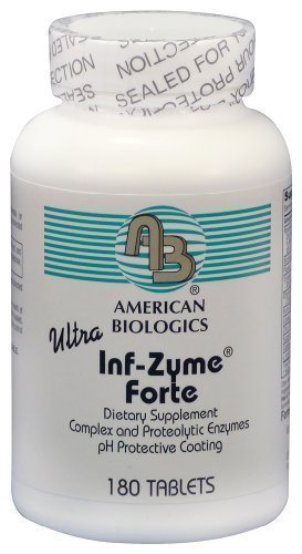American Biologics - Ultra Inf-Zyme Forte, 180 tablets American Biologics - Ultra Inf-Zyme Forte, 180 tablets