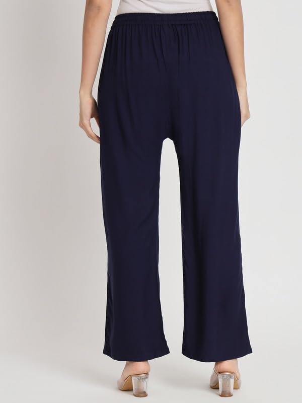 Image of Soft Colors Relaxed Fit Pocket Palazzo