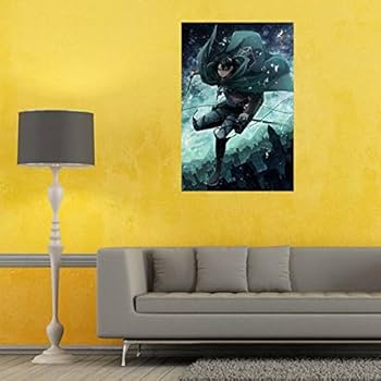 進撃の巨人 キャンバスアート リヴァイ 進撃の巨人 The Final Season キャンバスボード Reading ver