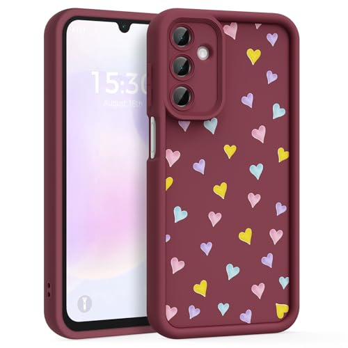 FUXICASE Case for Samsung Galaxy A16 5G, Silicone Shockproof Cover Women - image 1