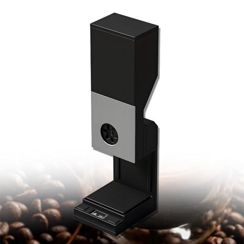 Distributore automatico per chicchi di caffè, dosatore singolo con modalità continua, capacità 200 g, ideale per uso in negozio, perfetto per caffè o birra fatta in casa