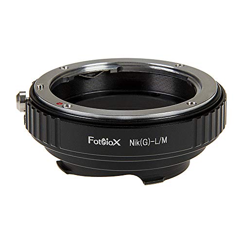 Adaptador de objetivos Nikon G para Leica M de alta precisión con montura metálica duradera