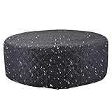 para Bañeras de Hidromasaje y SPA - Protector Aislado De Alta Eficiencia Energética | Cubierta Térmica Plegable - Inflable De 145 Cm para Invierno Jardín Patio Y Hogar