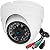 Analog CCTV Camera HD 1080P 4-in-1 (TVI/AHD/CVI/960H Analog) Security Dome Camera Outdoor Metal Housing, 24 IR-LEDs True Day & Night Monitoring 3.6mm Lens (White)