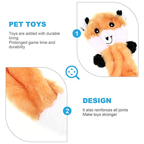 BESPORTBLE 3Pcs Plush Dog Toy Squeaky Brinquedos Do Cão Duráveis Brinquedos de Pelúcia para O Cão