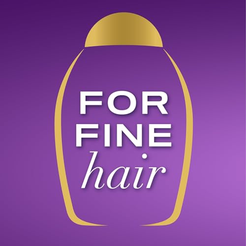 OGX Thick & Full + Biotin & Collagen Volumizing Conditioner for Thin Hair | Thickening with Vitamin B7, Collagen & Hydrolyzed Wheat Protein | Sulphate-Free Surfactants | Paraben-Free | 385ml