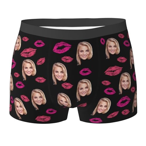 Generic Personalized Men's Briefs, Custom Mens Underwear Briefs with Face, Gifts for Him