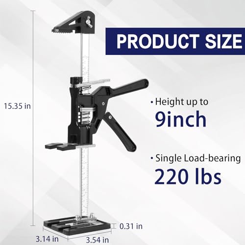 DGSL Macaco de braço de economia de mão de obra, 2 pacotes, ferramenta de elevação de macaco de móve