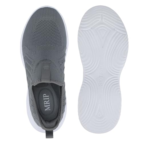 Image of MRIP Mens Slip On Walking Shoes Lightweight Comfortable Gym Workout Running Shoes Mesh Breathable Cushion Fashion Tennis Athletic Casual Sneakers