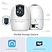 Amcrest 1080P WiFi Camera Indoor, Nanny Cam, Dog Camera, Sound & Baby Monitor, Human & Pet Detection, Motion-Tracking, Phone App, Pan/Tilt Wireless IP Camera, Night Vision, Smart Home ASH21-W