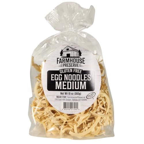 Farmhouse Preserve Gluten Free Medium Double Egg Yolk Amish Noodles