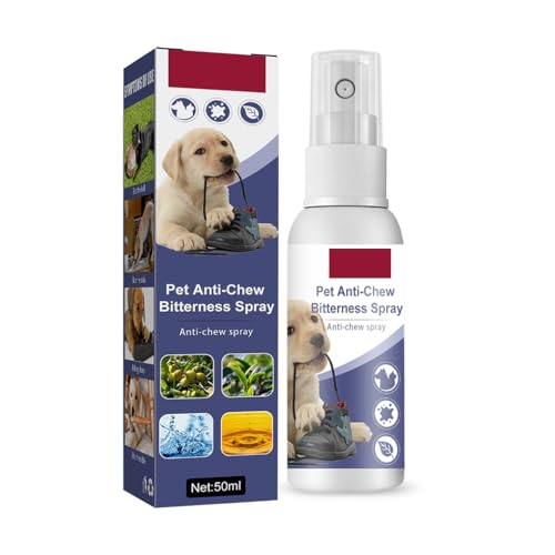 Kodxylytix Spray antimordeduras portátil para mascotas, para sala de estar, 50 ml