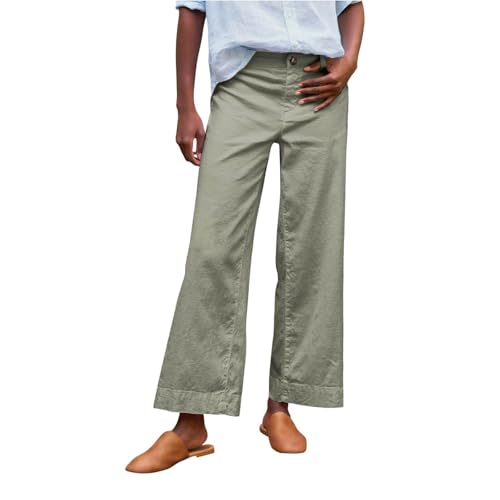 Pantalones de chándal para mujer, holgados con pierna ancha, pantalones de chándal ligeros, de cintura alta, pantalones de chándal delgados, pantalones de chándal sueltos, cómodos pantalones de