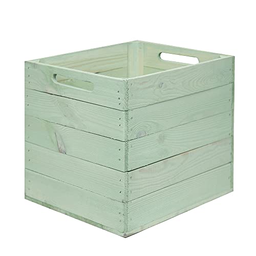 Kistenkolli Altes Land 2er Set Holzkiste Aufbewahrungskiste passend für...