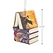 Hallmark Harry Potter Stacked Books with Wand Christmas Ornament,Resin, 2.23 x 2.75 x 2.28 inches, (0002HCM9130)