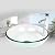 Bathroom Vessel Sink Bowl and Faucet Combo Pop Up Drain Clear Tempered Glass Bowl Basin Above Counter