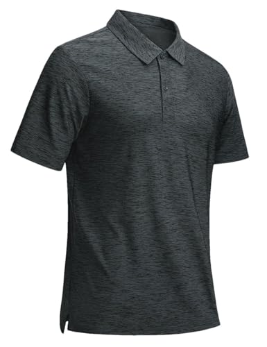 Polo de sport homme respirant à évacuation de l'humidité active