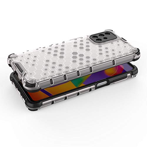 Image of Glasgow Back Case Cover Designed for Samsung Galaxy M31s - Transparent