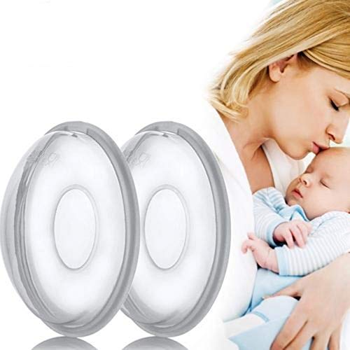Suavinex, Set 2 Coupelles Recueil Lait Maternel (Recueillent Les Pertes De Lait) + 2 Coupelles Protectrices (Protégent Les Mamelons). Coquilles Allaitement En Silicone, Protègent Les Mamelons Irrités