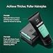 BluMaan Matte Cream Clay - High Hold Matte Finish - Versatile, Easy To Apply, Weightless Control, Nourishing and Cleansing Hair Care Essential with Natural Ingredients - 71 ml/2.5 oz