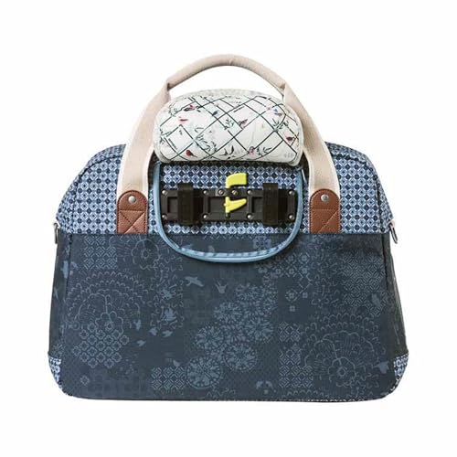 Basil Boheme Fahrrad Schultertasche- Einfache Fahrradtasche - 18 Liter - Blau