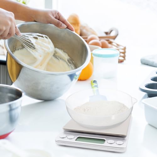 Bateaux de pesée en plastique flexibles et anti-adhérents pour balances électroniques - 6