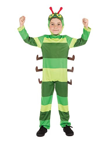 Bristol Novelty Childrens Caterpillar Costume Age 8-10 years old Halloween