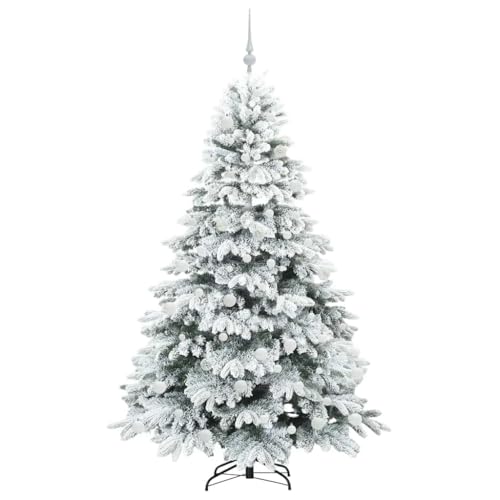 Árbol de Navidad artificial decorativo de 180 cm con luces LED USB para hogar 4