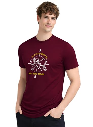 T-shirt confortable en coton pour homme élégant coupe normale