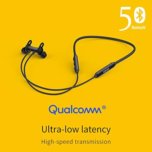 Amazon.com: EDIFIER W200BTSE Bluetooth V5.0 Wireless Bluetooth Sports  Earphones Long Standby IPX4 Headphones with Mic, Durable -Black :  Everything Else