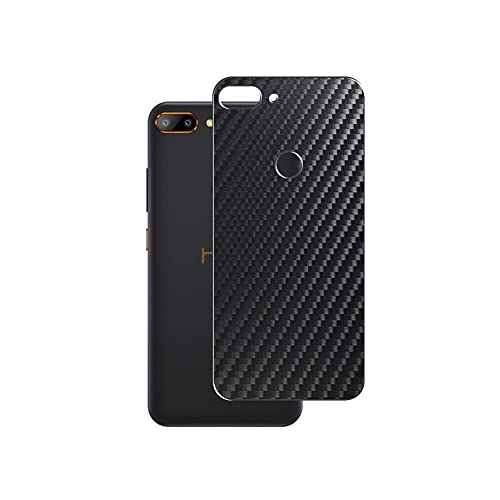 ノーブランド品 VacFun Lot de 2 Film de Protection d'écran Arrière, compatible avec HTC Wildfire E, Film Arrière en Noir Fibre de Carbone Skin Peau...