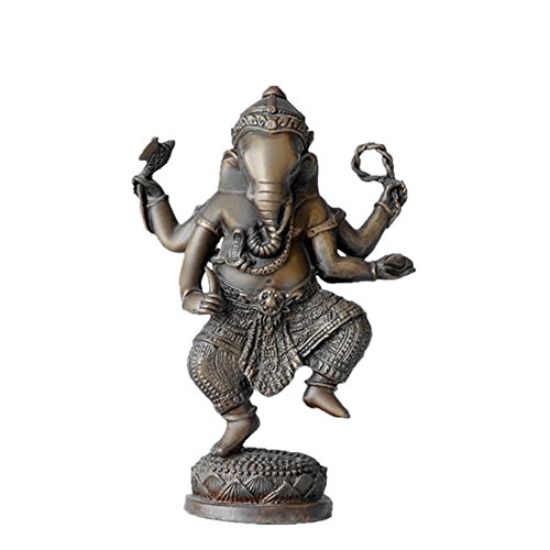 ToperkinGanesh Statue Bronze Buddha Statue Buddhist Sculpture TPFX-054