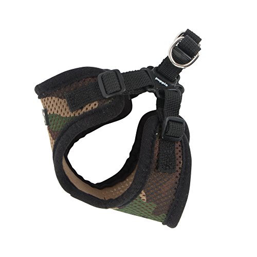 Image of Puppia PARA-HC1533-CA-S Camo Soft Harness C Pet-Vest-Harnesses, Small